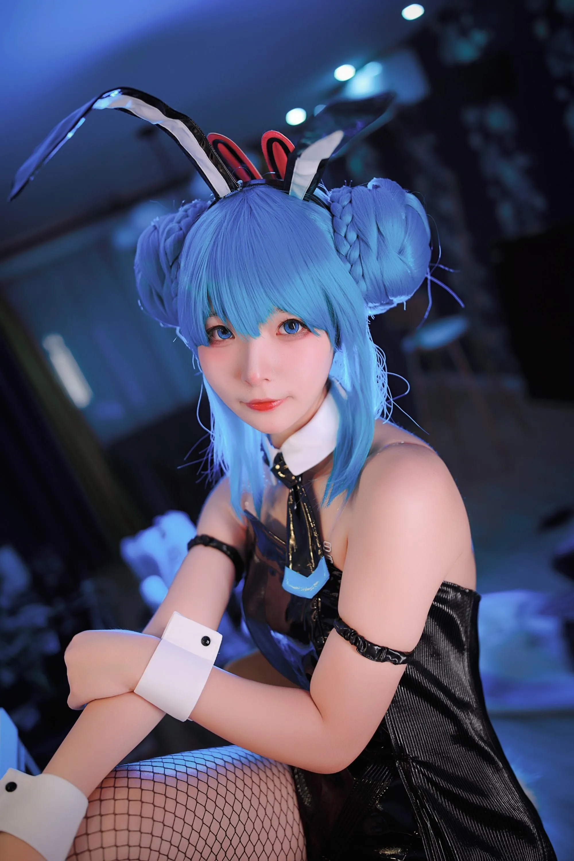 yuuhui玉汇 – NO.026 初音黑兔 [48P]插图2